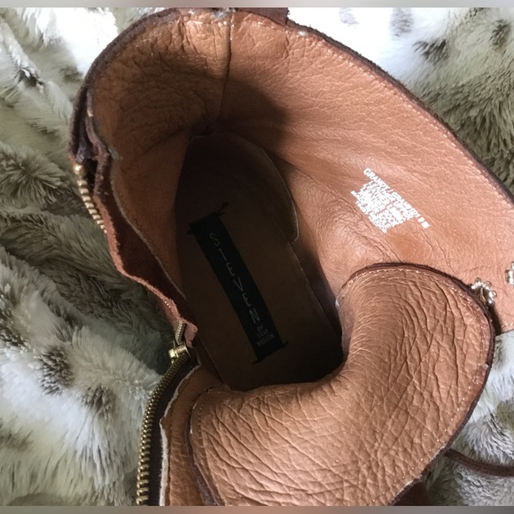 Steven by Steve Madden Grandy brown suede laceup hiker boots Sz 9, more like 8.5 - Picture 8 of 10